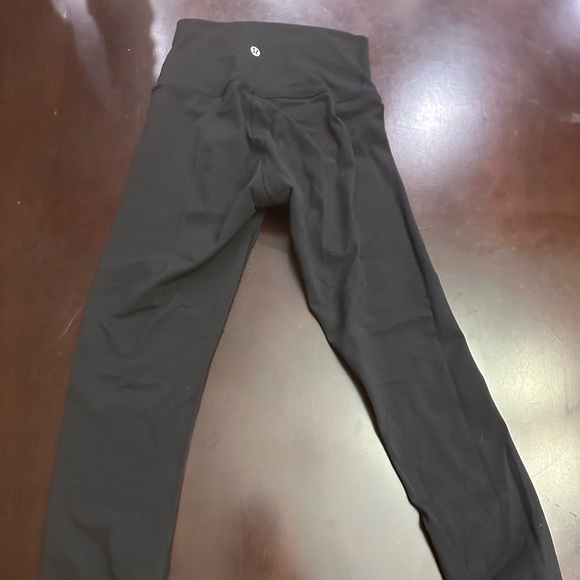 Size 2 lululemon black leggings - Picture 2 of 2